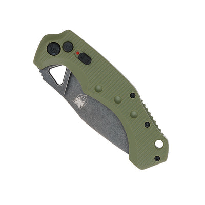 OD GREEN AUTO FOLDING RYKER